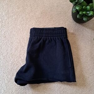 New! Garage Shorts Soft Terry Low Rise 90's Shorts Blue Size Medium Cotton